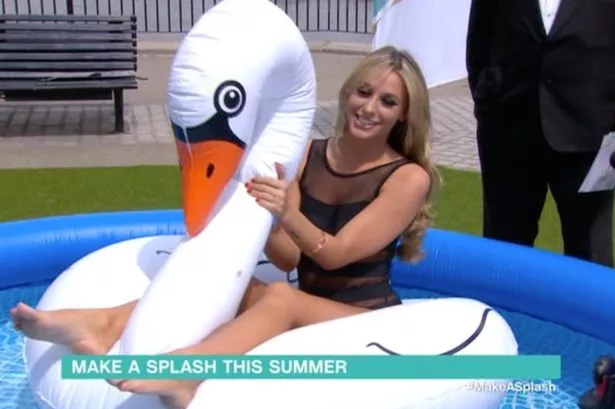 ann legere recommends nipple slip at water park pic