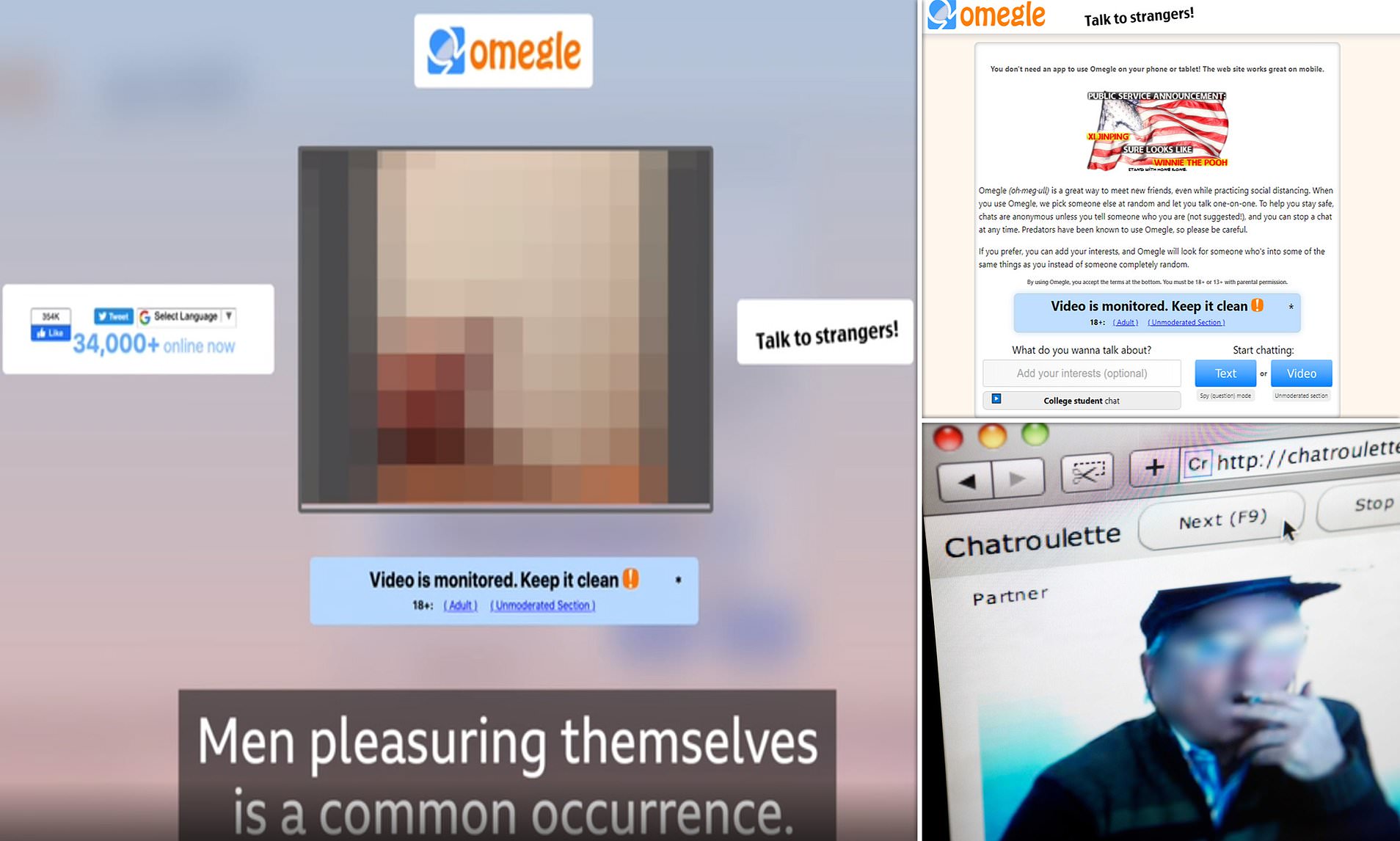 darrell riggs recommends Omegle Nude Webcam