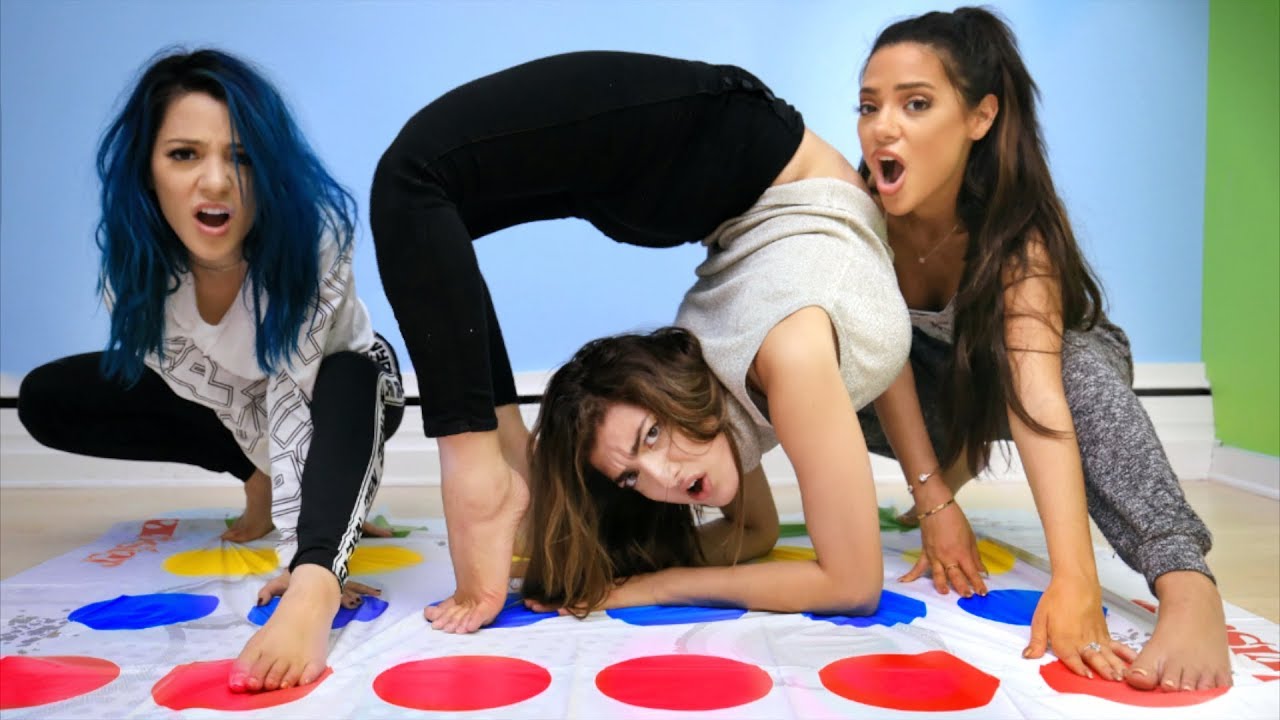 twister in panties - worlds biggest nippels holiday threesome