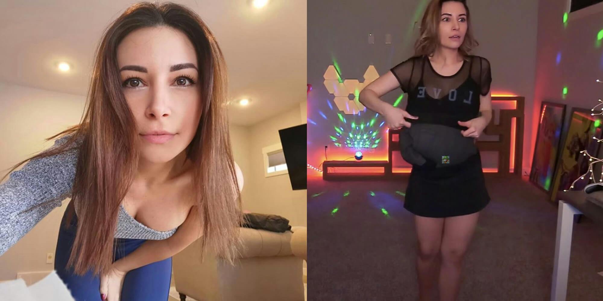 bonnie costley recommends alinity nipple slip pic