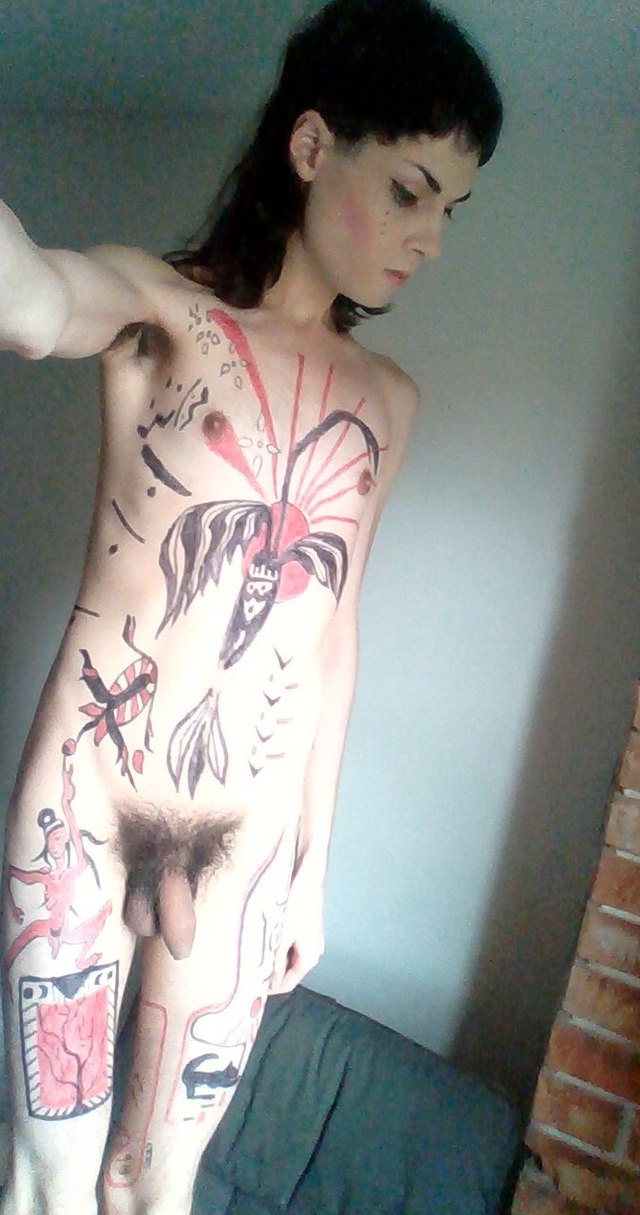 daryl means share nude body art photos