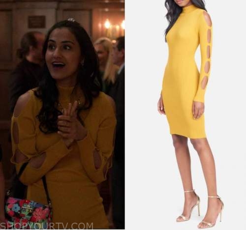 yellow dress porn