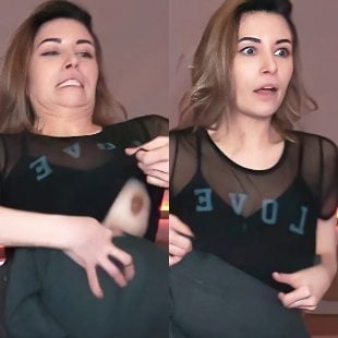 alinity nipple slip - isabella nice anal jerking off watching