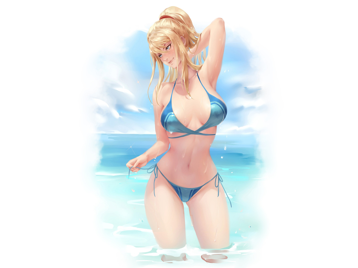 barbara m wall recommends samus aran bikini pic