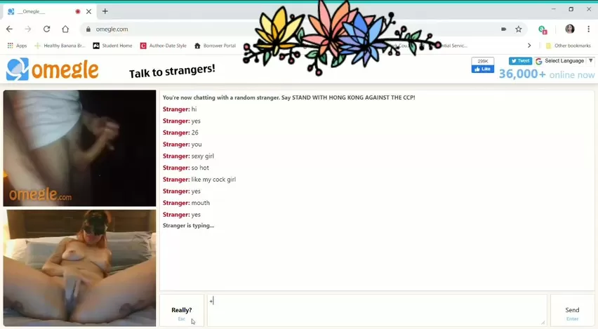 daunee gildenhuys recommends Cuming On Omegle