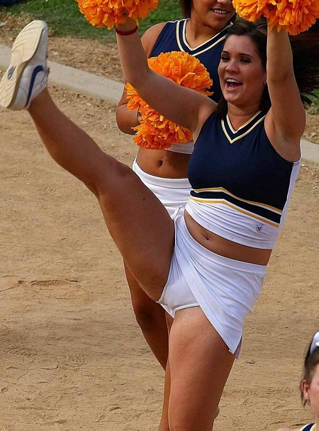 brandon esposito recommends Cheerleaders With No Panties