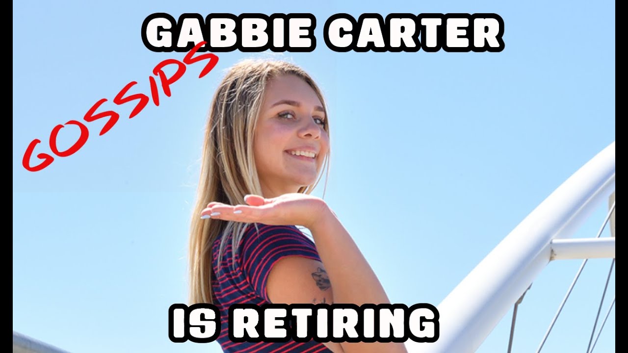 aliff luqman recommends Gabbie Carter Retire