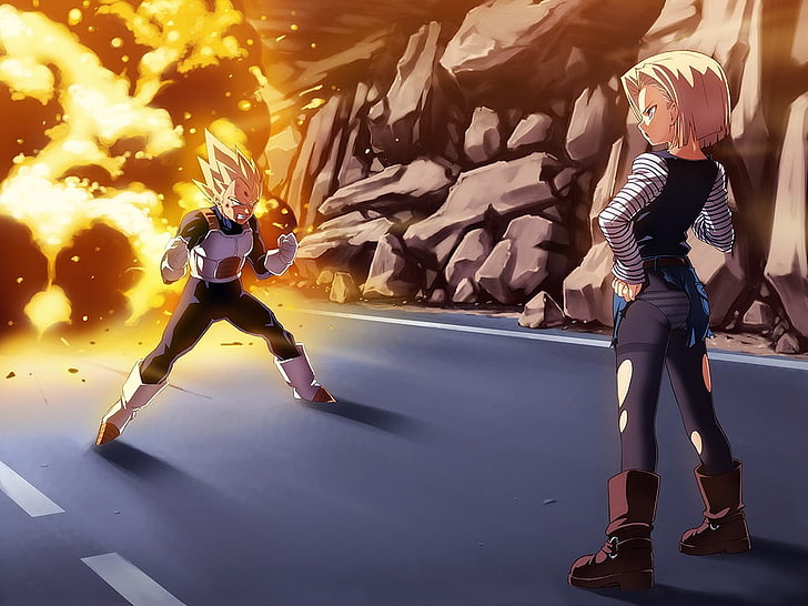 carolyn ryder recommends Android 18 Henti