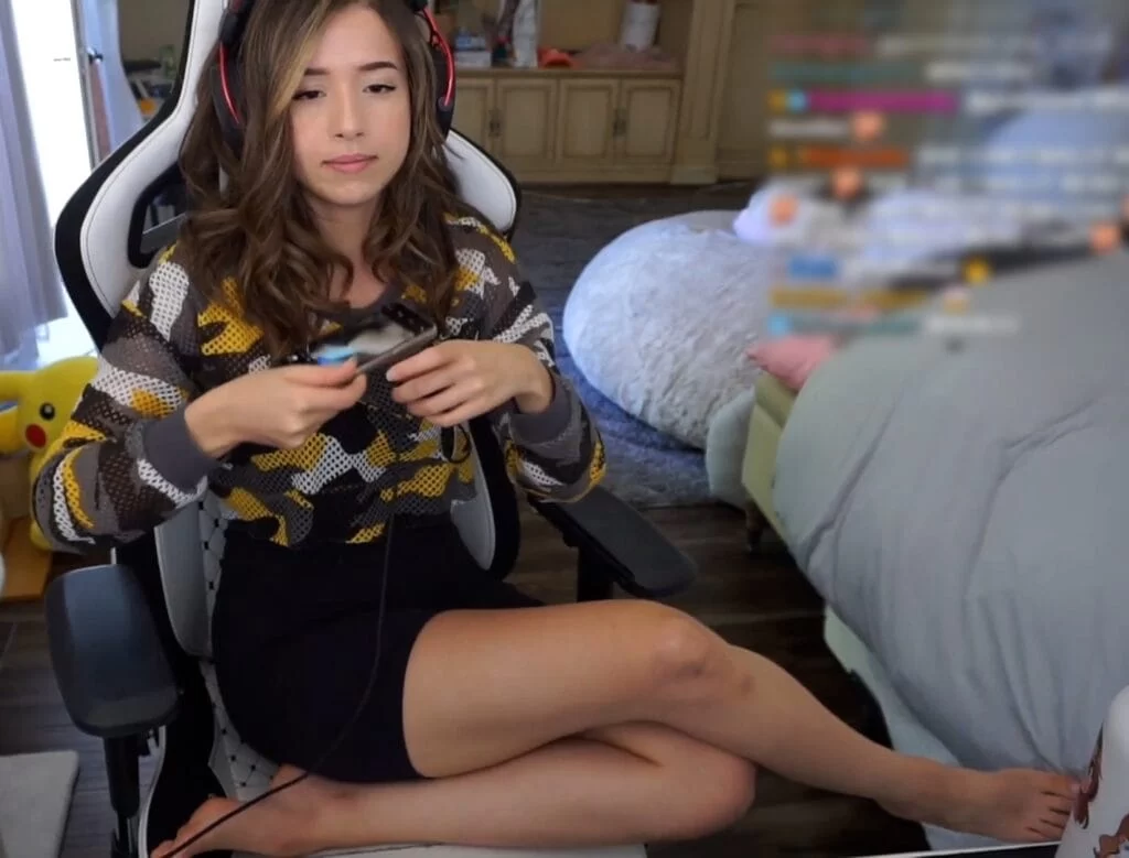 dhes santos recommends pokimane feet porn pic