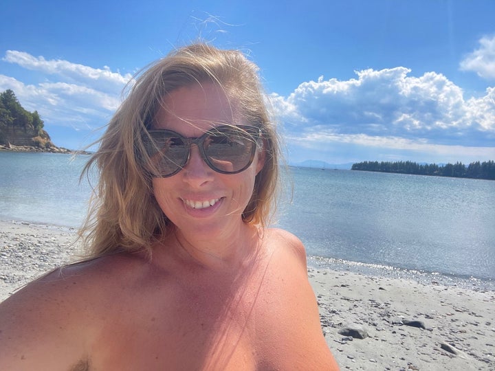 andrea wike add photo first time topless beach