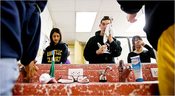 bertha englund recommends coed public shower pic