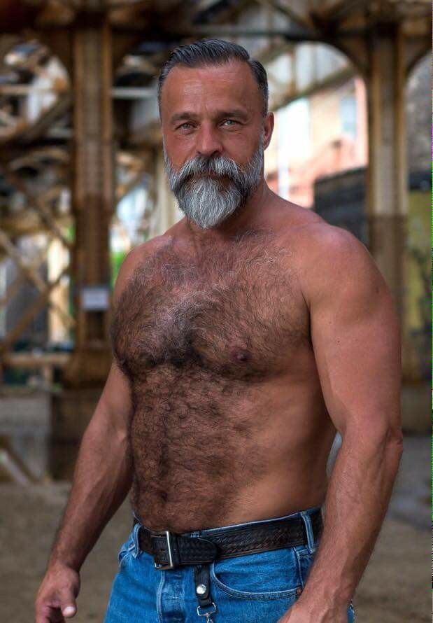 Older Hairy Chested Men fast porn