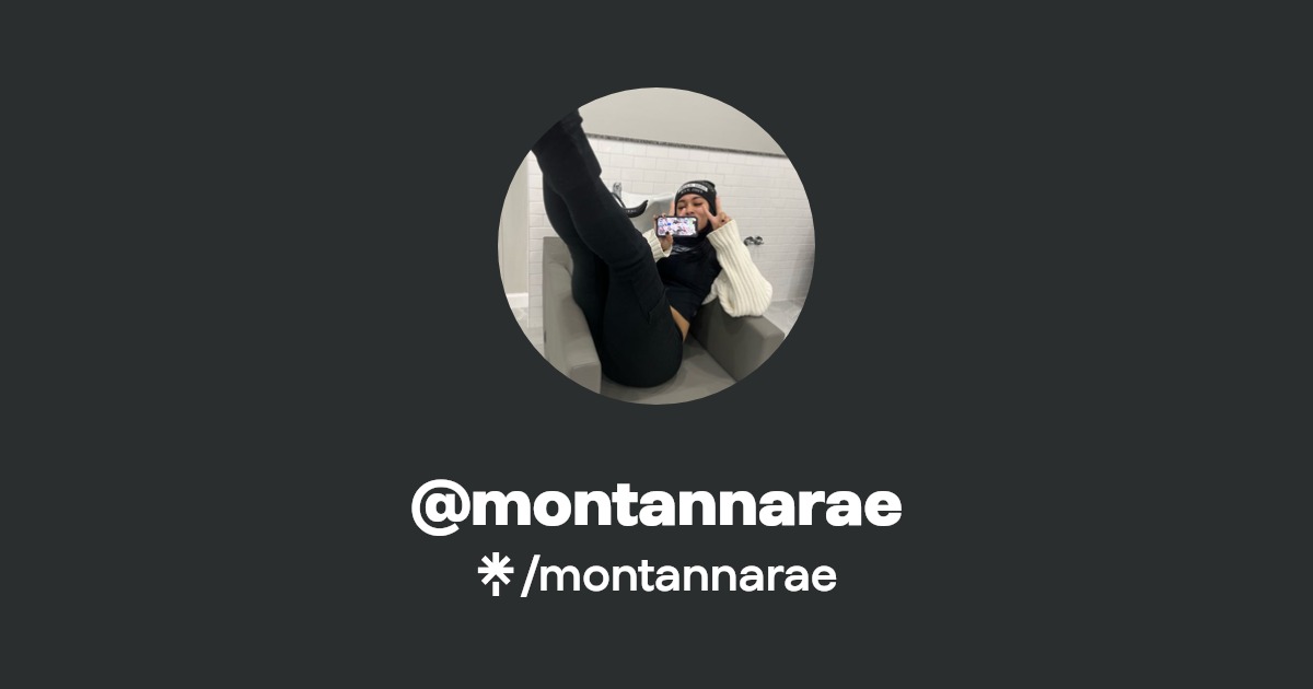 chris nicklas recommends Montanna Rae