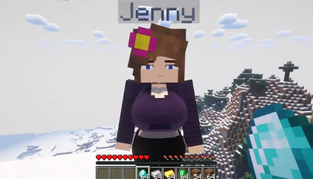 Best of Minecraft jenny nude