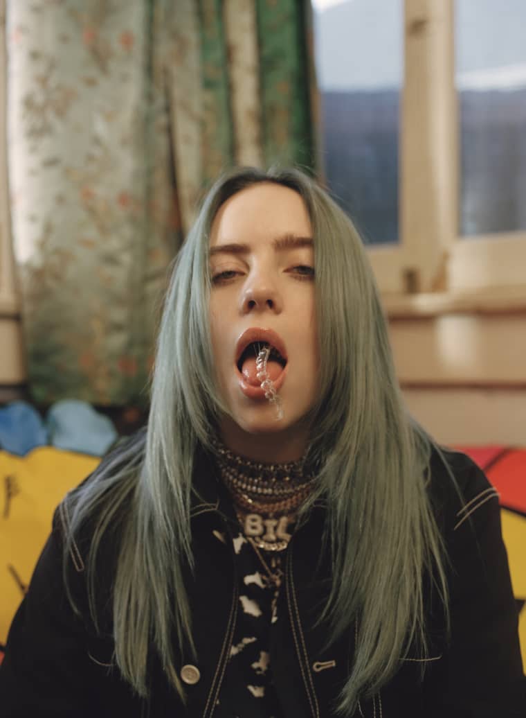 billie eilish giving head