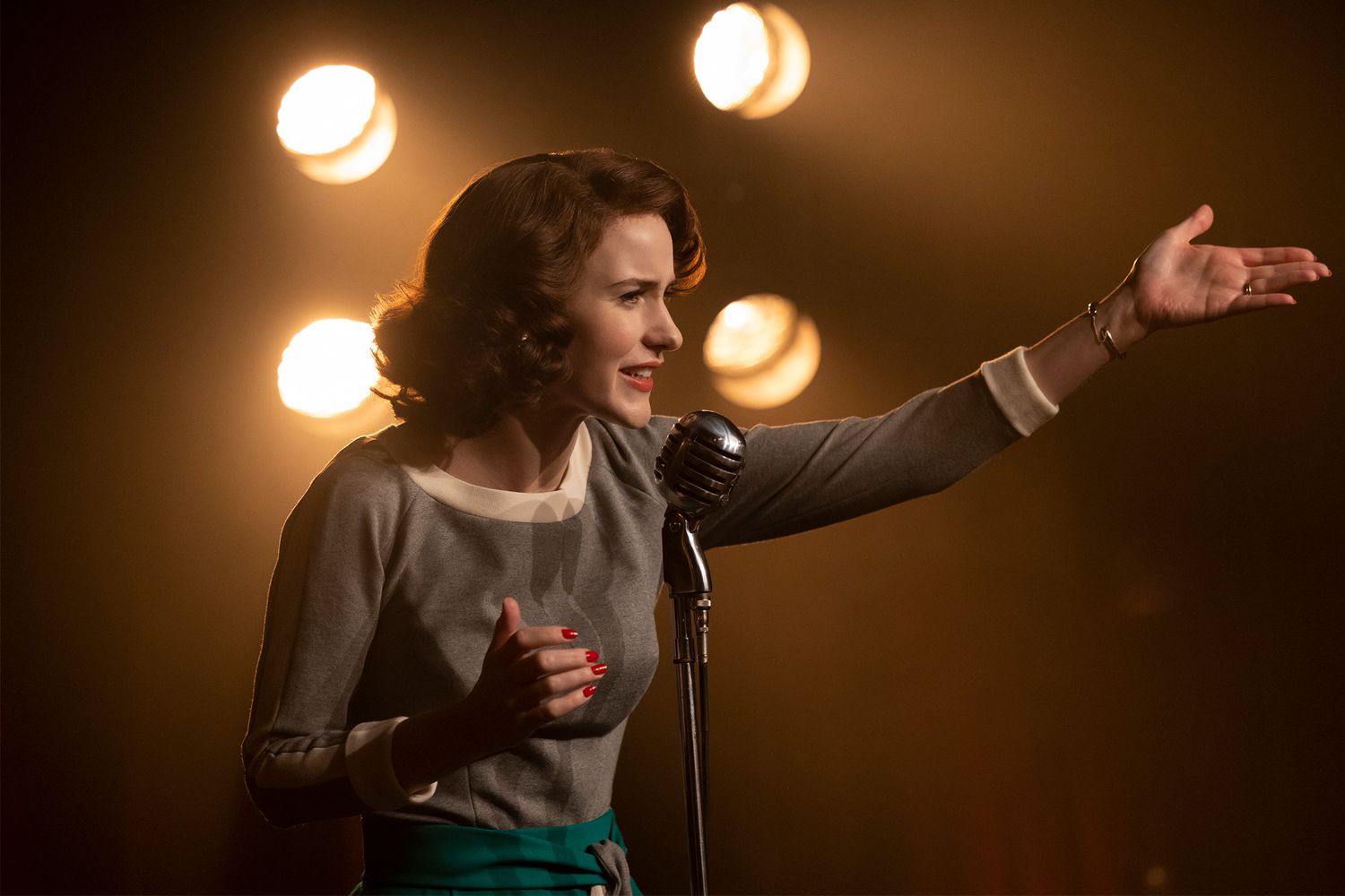 bela aja recommends Marvelous Mrs Maisel Boobs