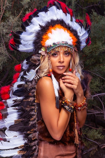 native american indian naked