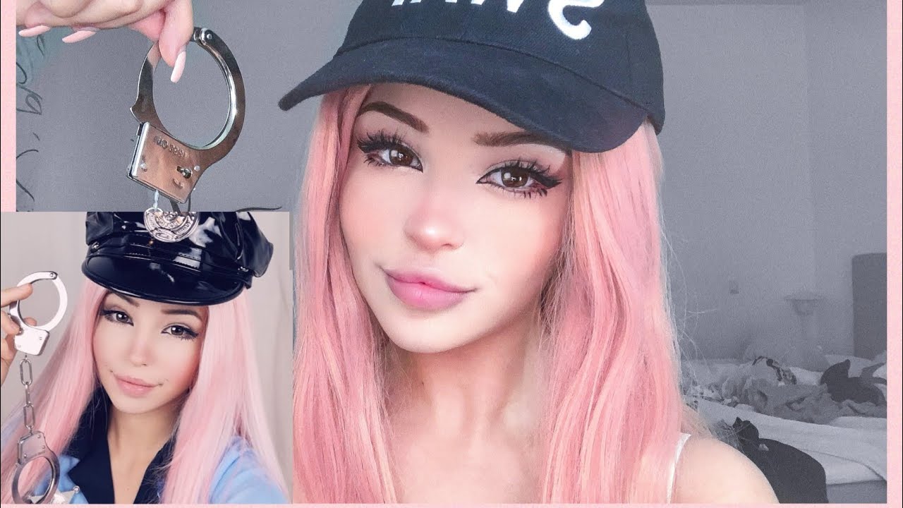 belle delphine look alike