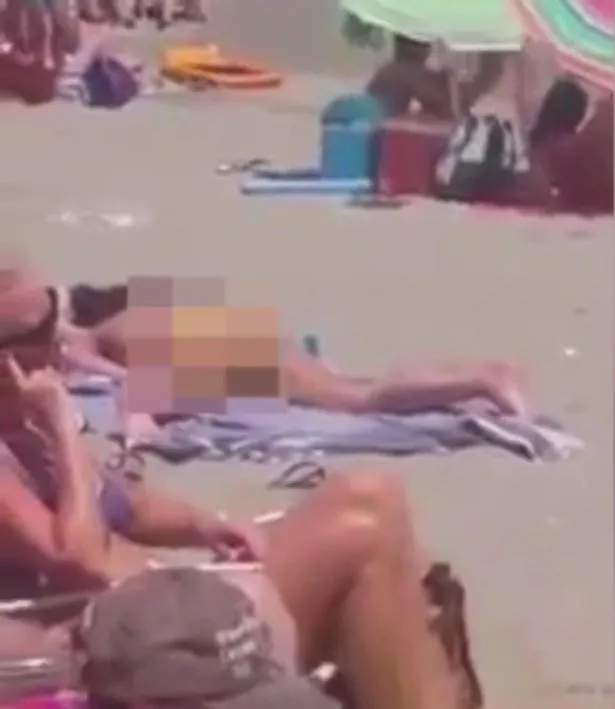 Best of Nude beach masterbating