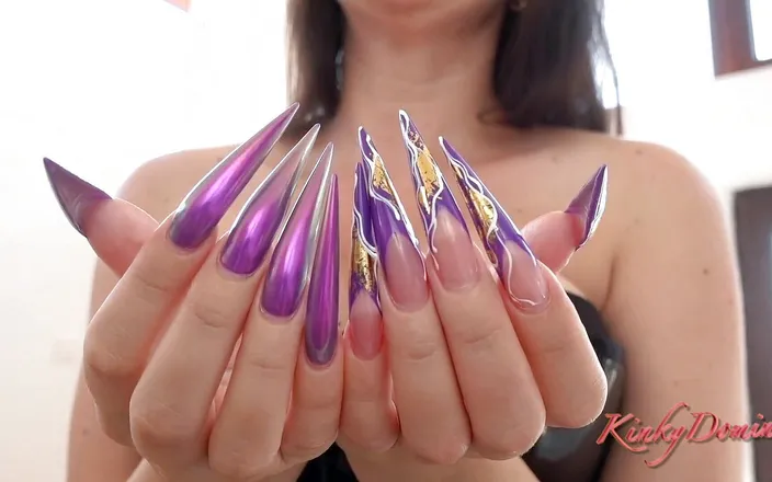 Long Nails Porn angel alisa