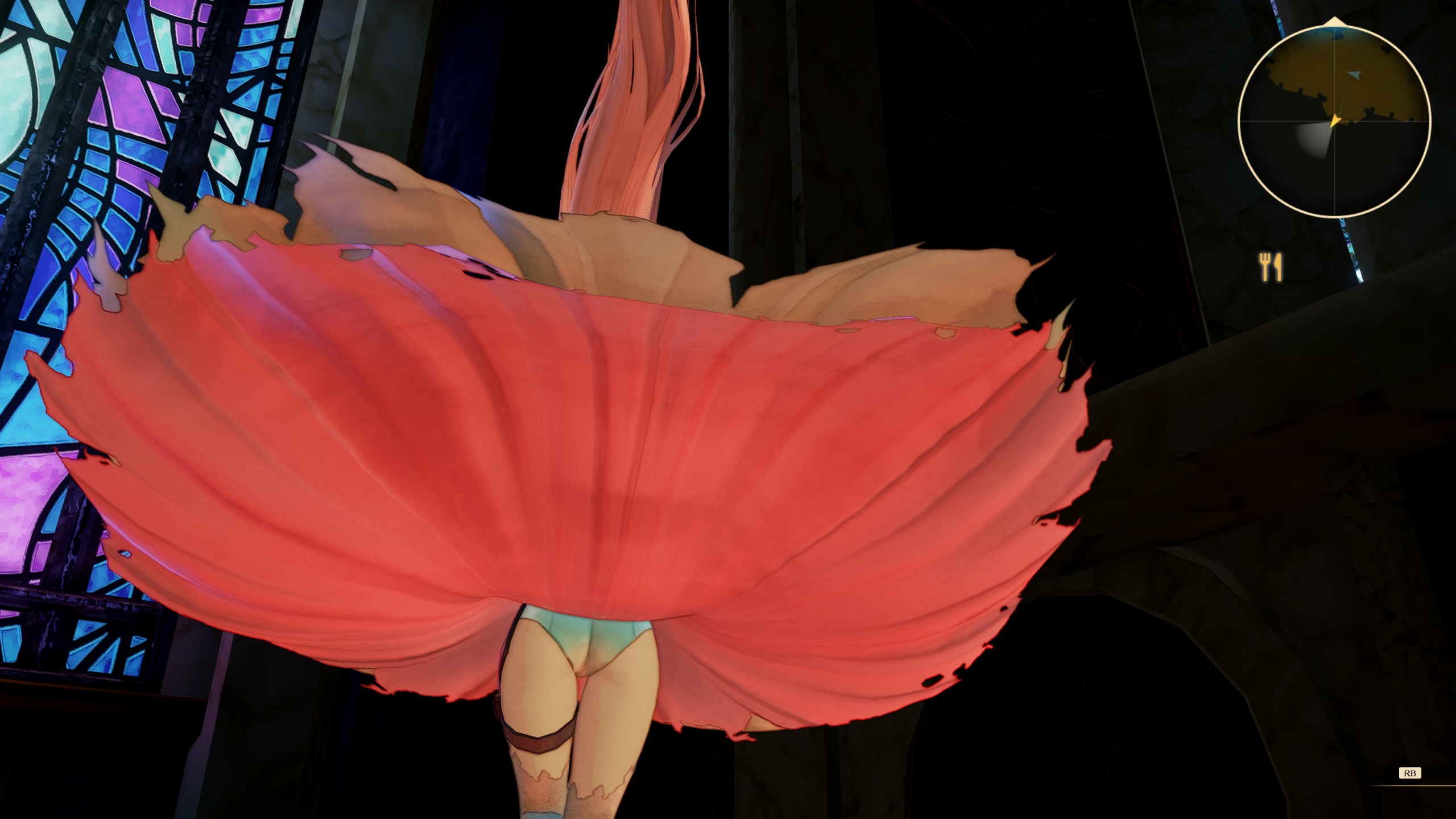 Best of Video game upskirt