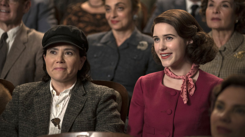 aj houston recommends mrs maisel boobs pic