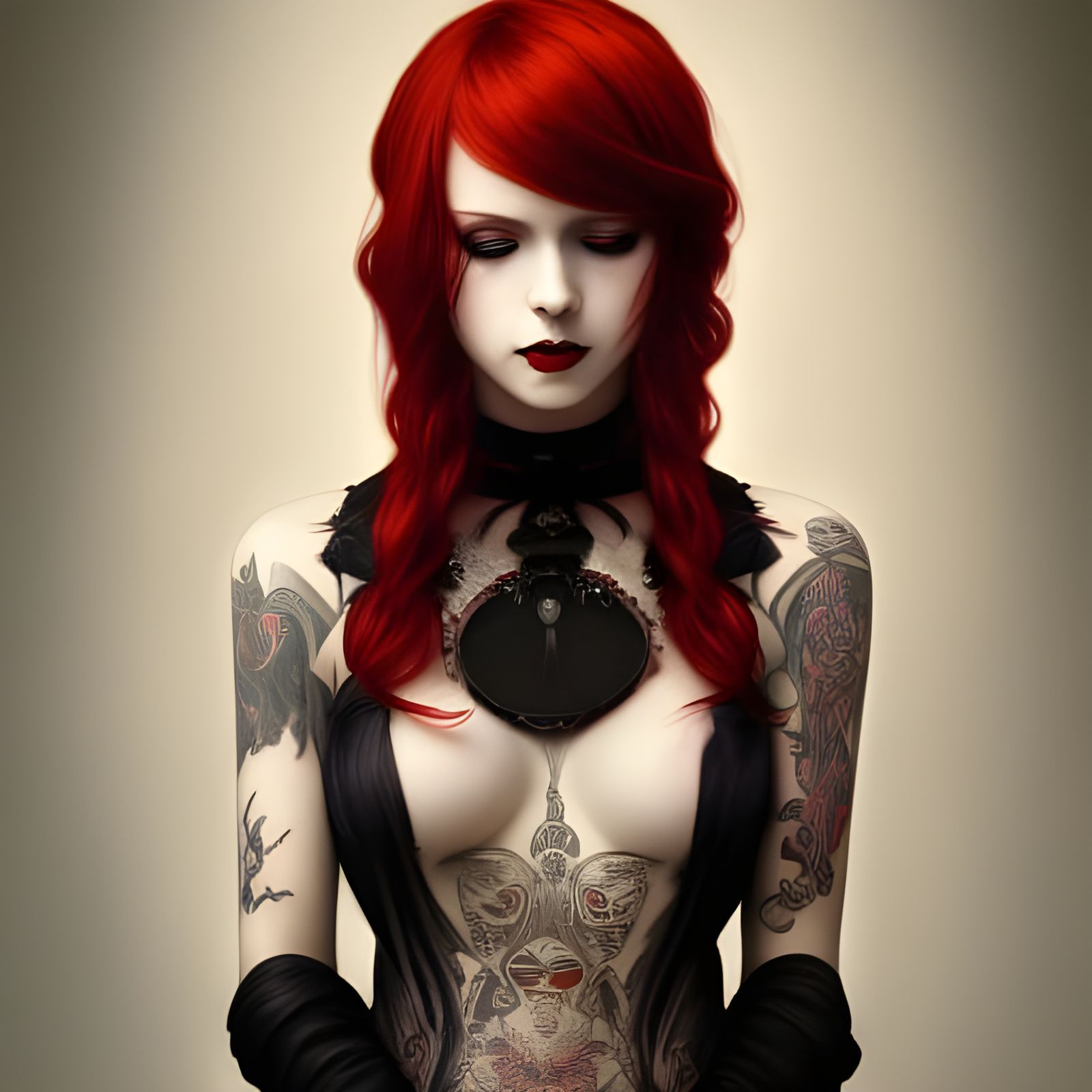 anand manimaran recommends red haired goth pic