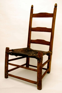 tongue slaves middle ages chair