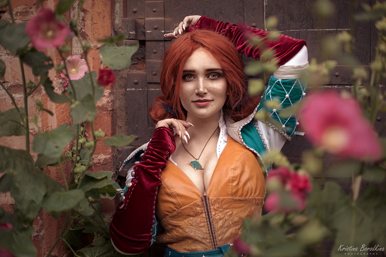 Triss Merigold Cosplay teen horserider