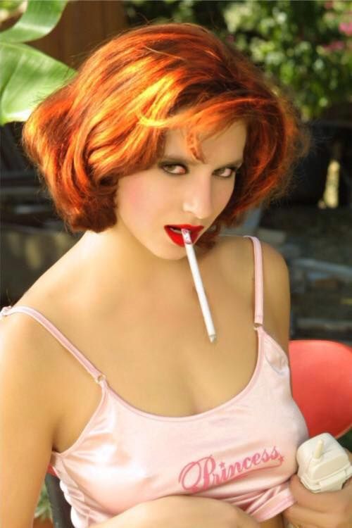 alicia williams recommends redhead smoking fetish pic