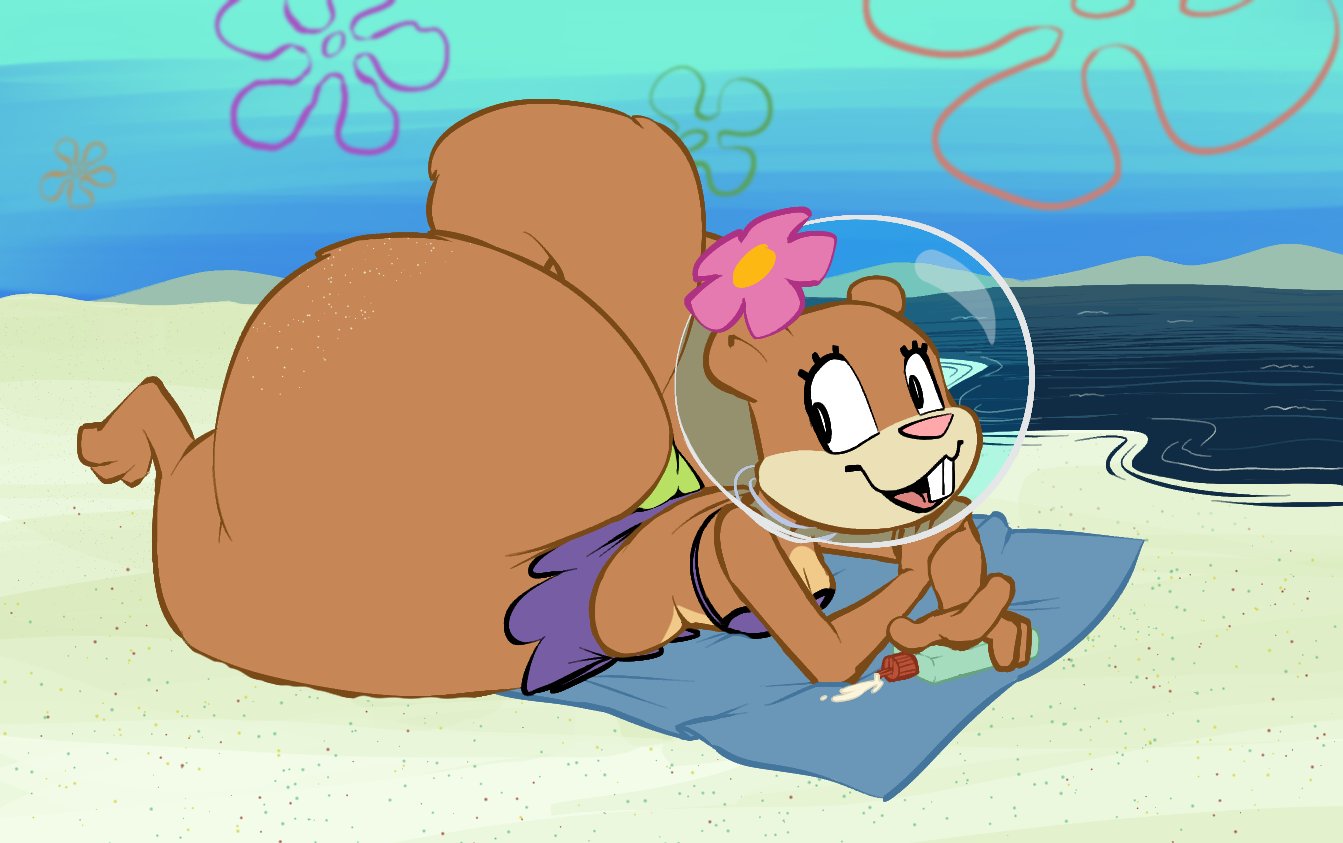 belinda magana recommends sandy cheeks ass pic