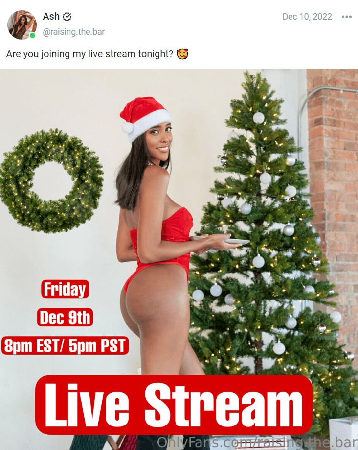 only fans livestream