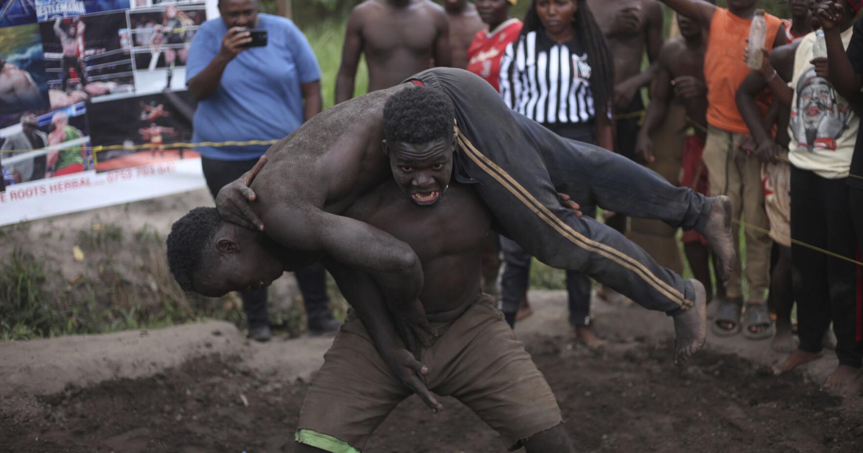 mud wrestling porn