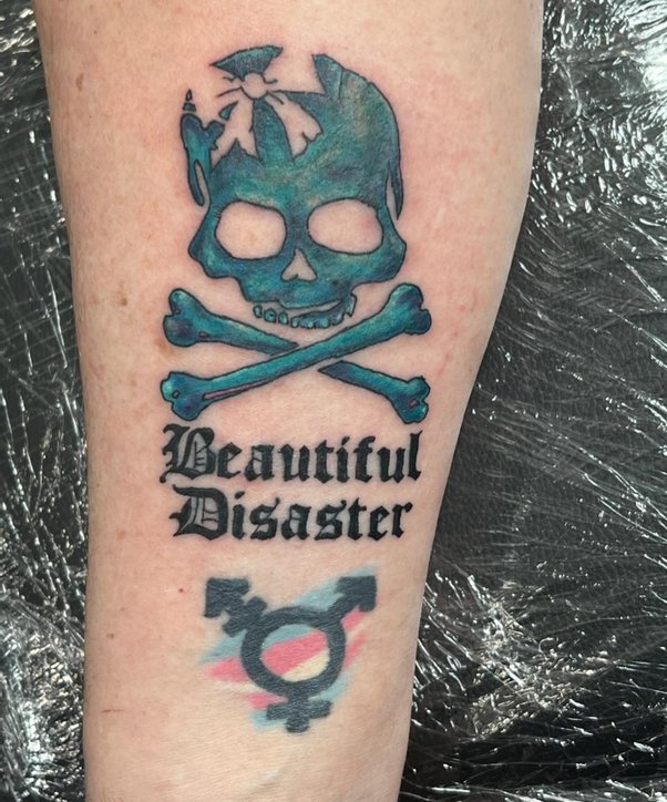 chris zag add beautiful disaster tattoo photo