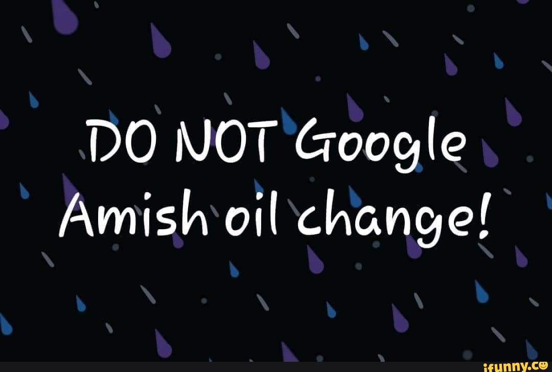 crystal mahoney recommends Amish Oil Change Video