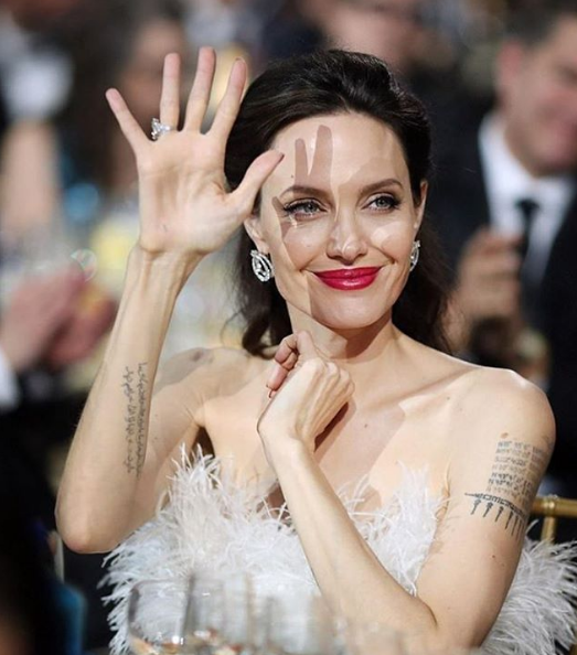 ashley glennie recommends angelina jolie fingered pic