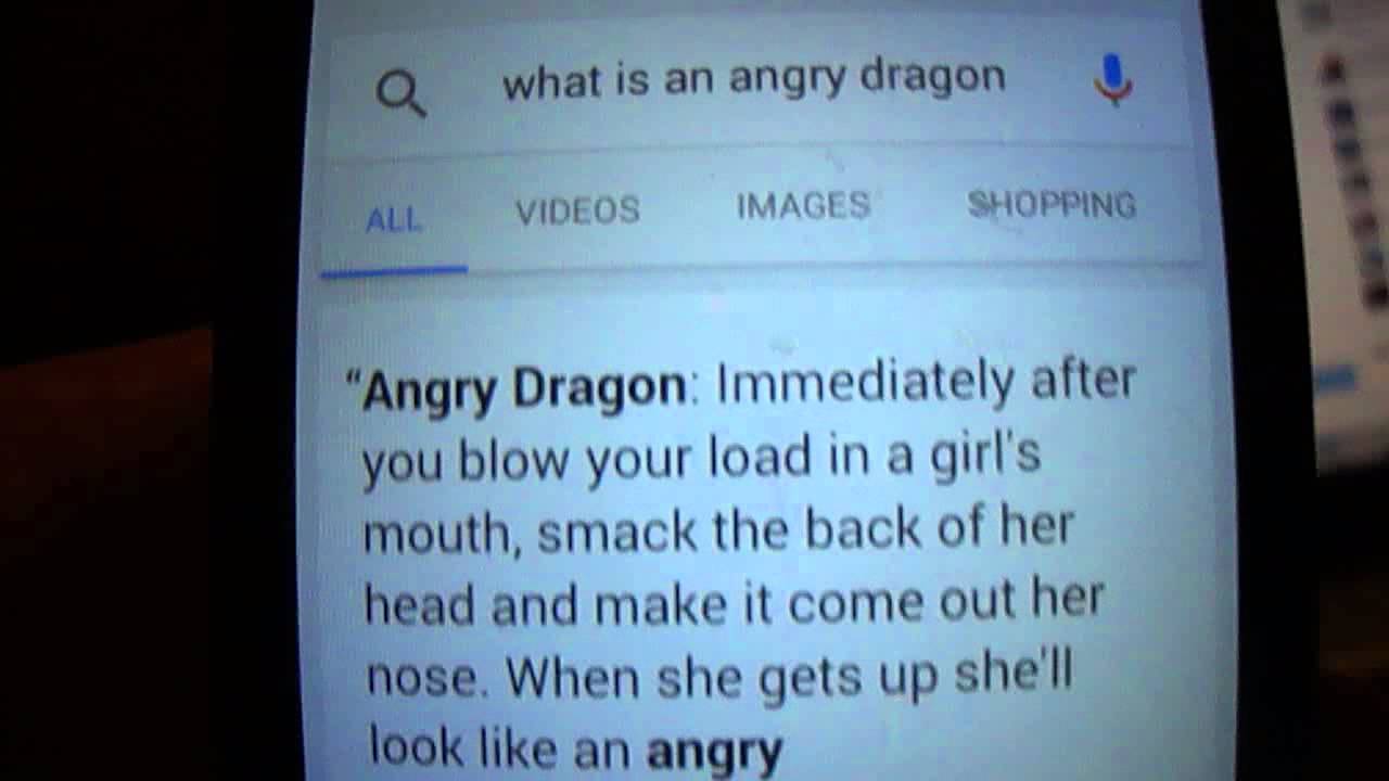 angry dragon sexual