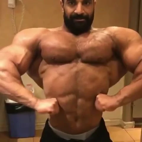 arab muscle porn