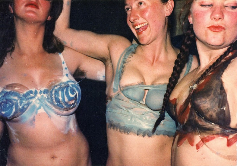 body paint nudists