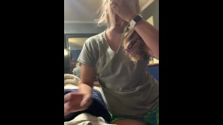 annie alam recommends friend lost bet blowjob pic