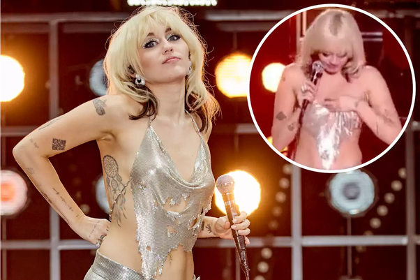 dana hofman recommends miley cyrus naked performance pic