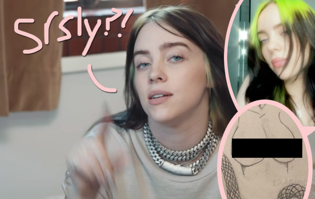 adele downing recommends billie eilish boobs porn pic