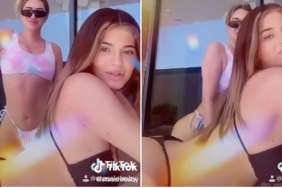 amber spinks share bella poarch twerking photos