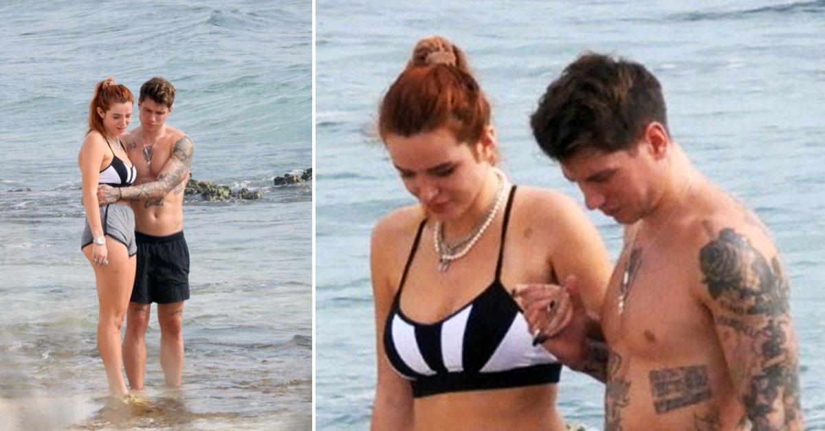 aaron lesniewski add bella thorne butt photo