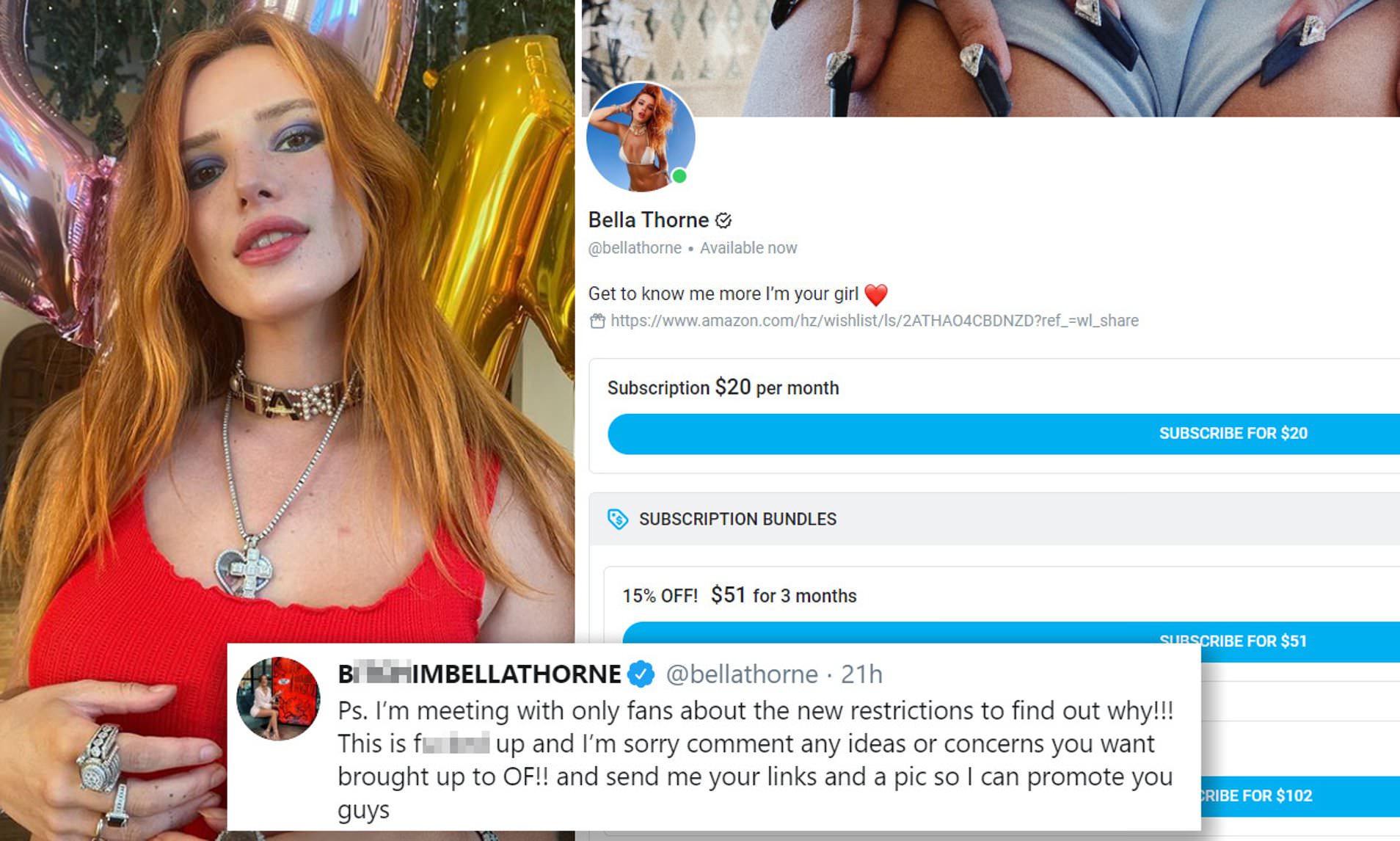 brenda vanderwiel add photo bella thorne onlyfans photos