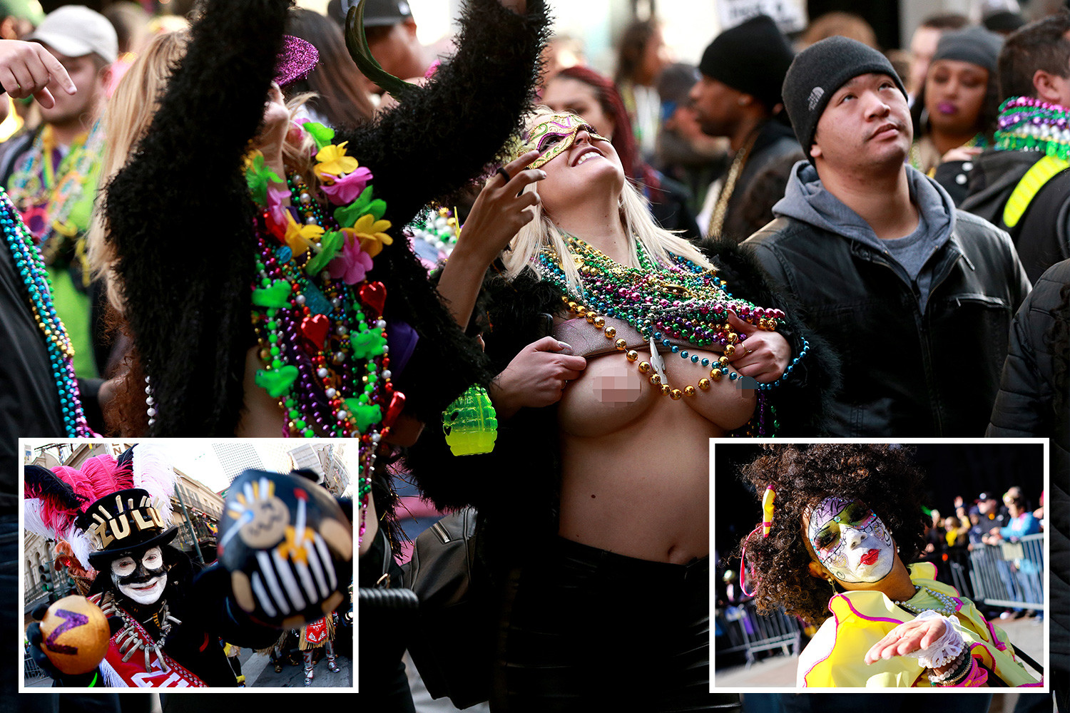 becky browning recommends Big Tits Mardi Gras