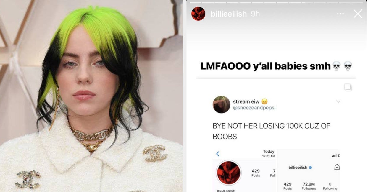 amanda donaway recommends billie eilish titties leaked pic