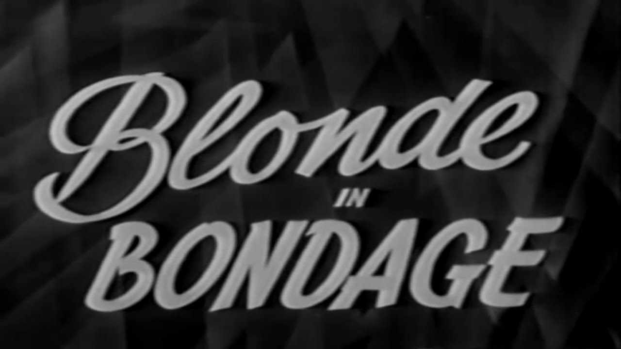 dominique nel recommends blonde bondage pic