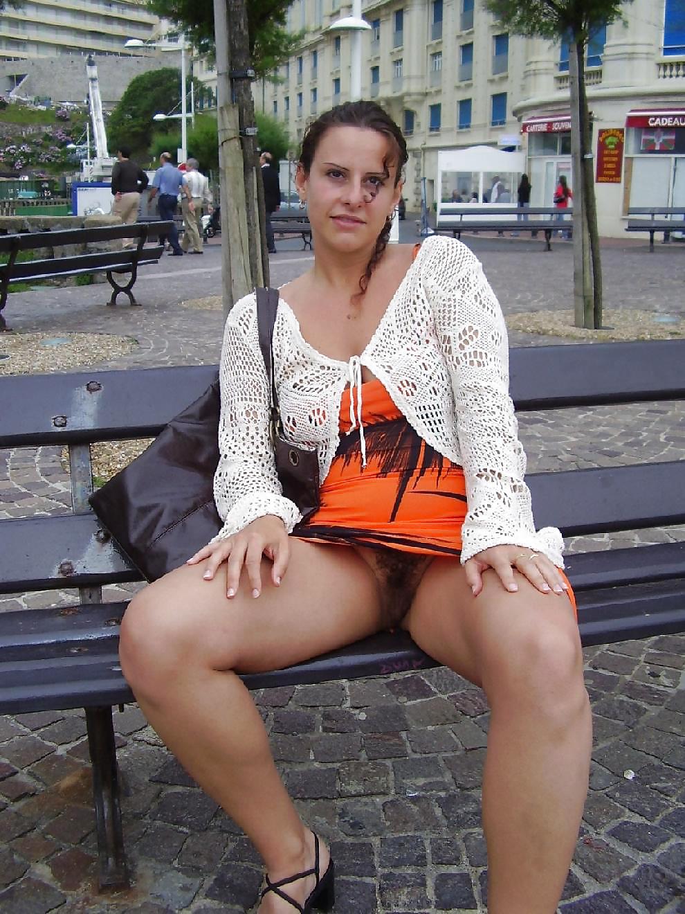 Best of Mature hairy upskirts