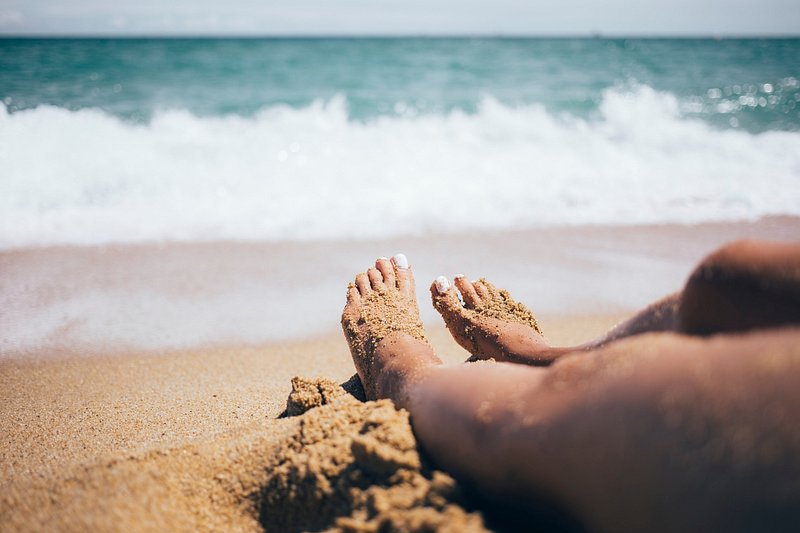 naked beach massage